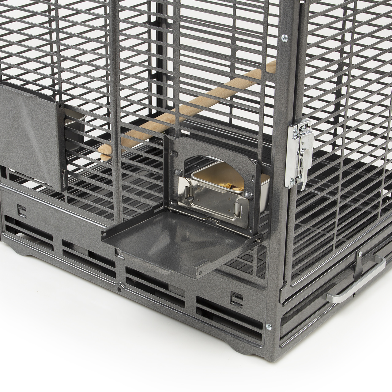 Montana Cages Käfige & Volieren Montana Cages Transportkäfig Evo dunkelgrau