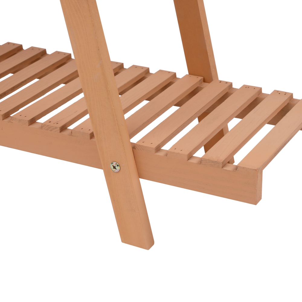 Happy Home Happy Home Pflanzenregal aus Holz WPS02-HOL Holz