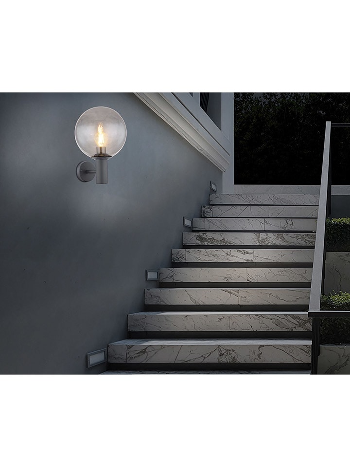 Globo lighting Außenleuchte in Grau - (H)37 x Ø 25 cm günstig kaufen onesize