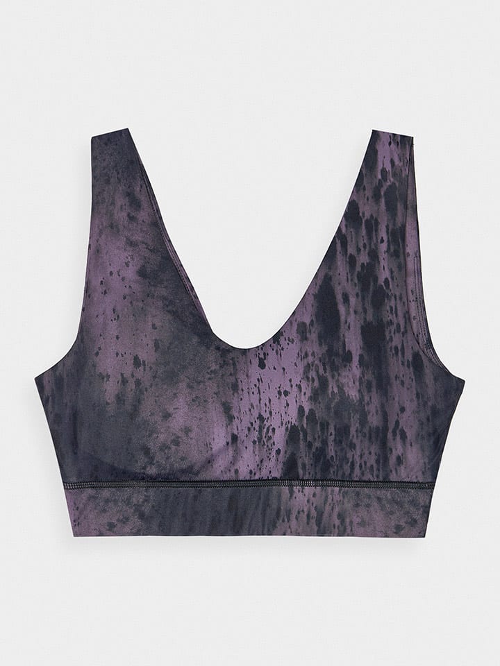 4F Sport-BH in Anthrazit/ Rosa - Medium günstig kaufen