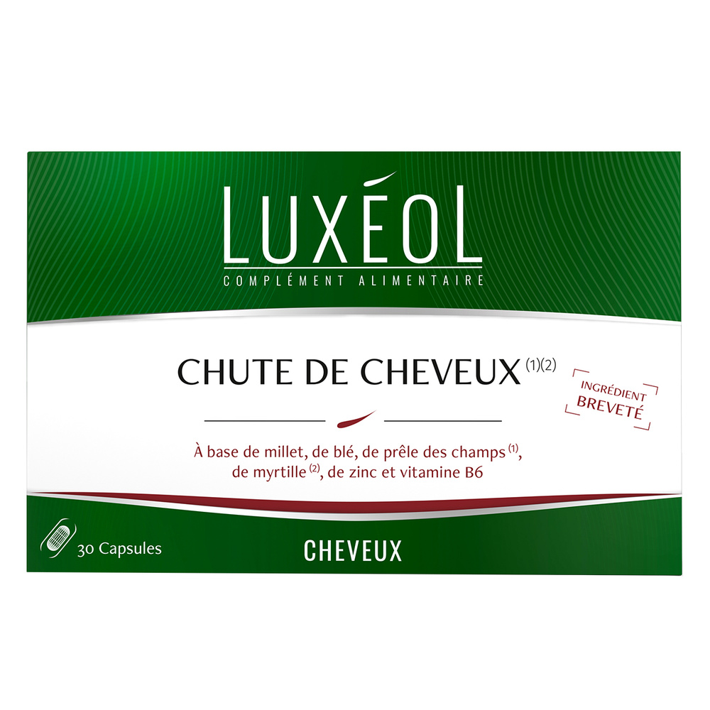 Luxéol Luxeol Chute de cheveux Complément alimentaire