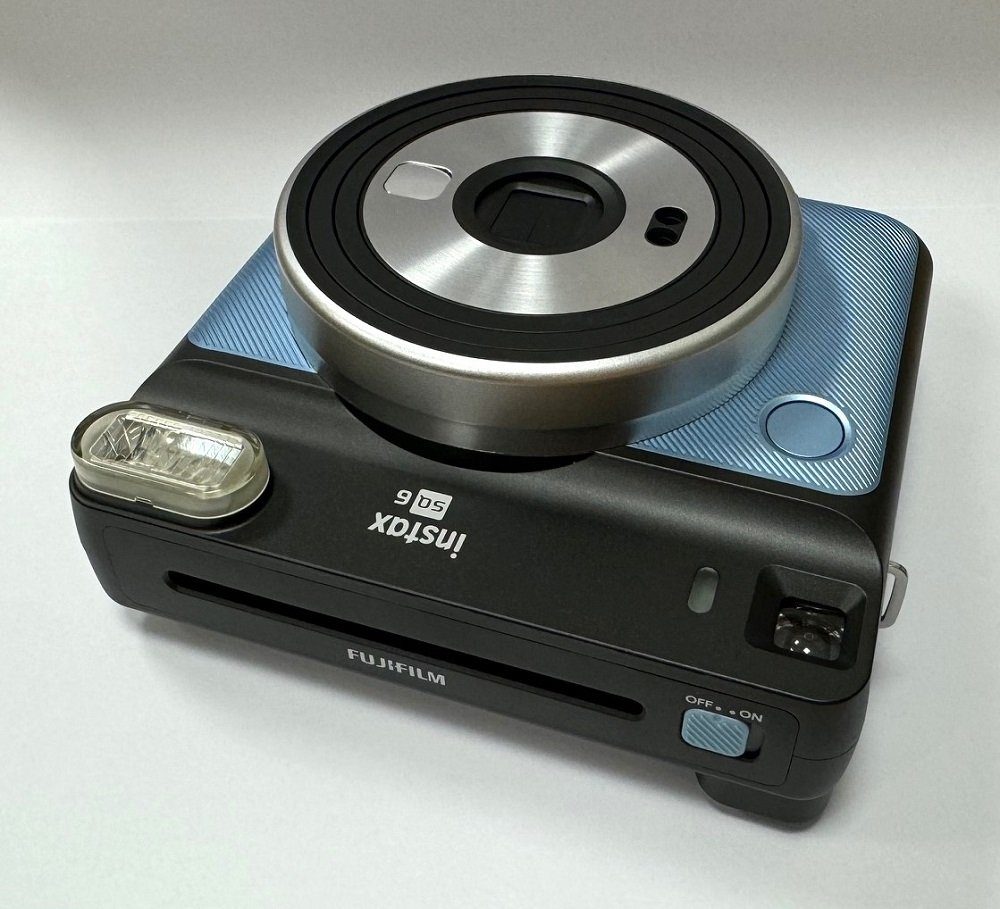 FUJIFILM Instax Square SQ 6 Aqua Blue Sofortbildkamera