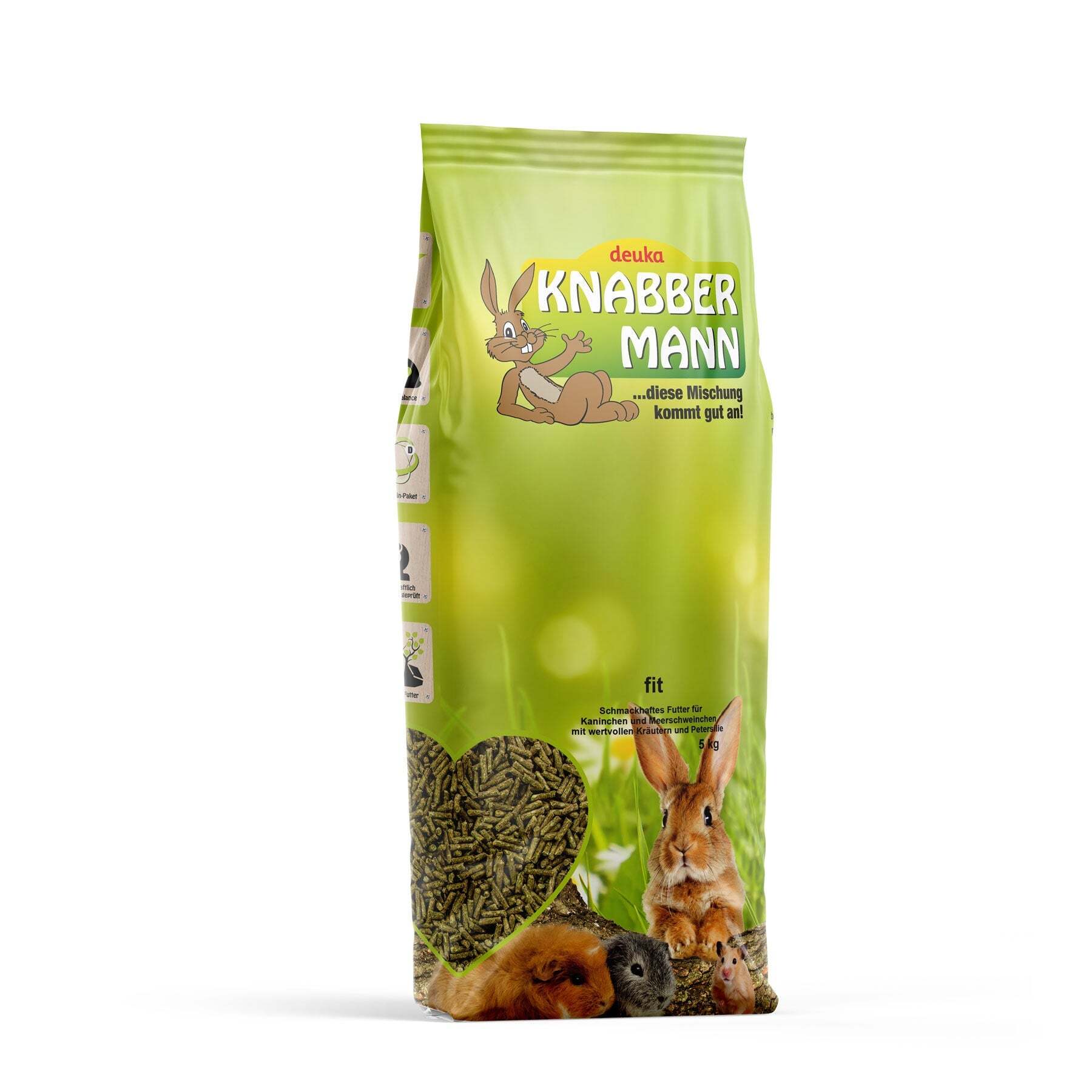 Knabbermann Hauptfutter Knabbermann Fit Nagerfutter 5kg
