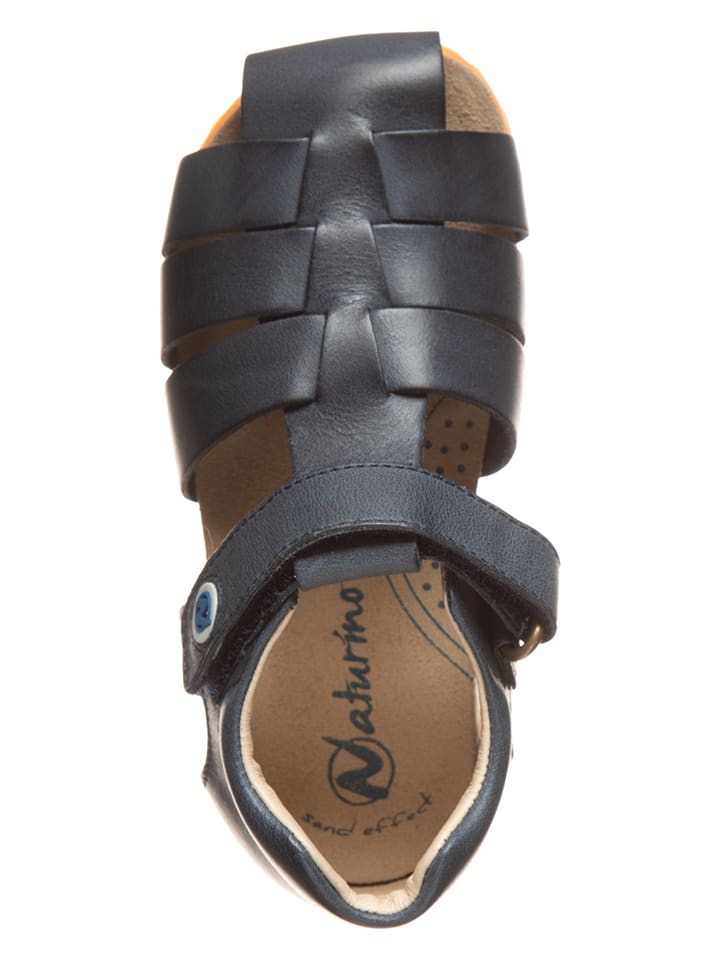 Naturino Leder-Halbsandalen in Dunkelblau günstig kaufen