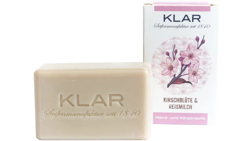 KLAR'S Seife Kirschblüten 100 g