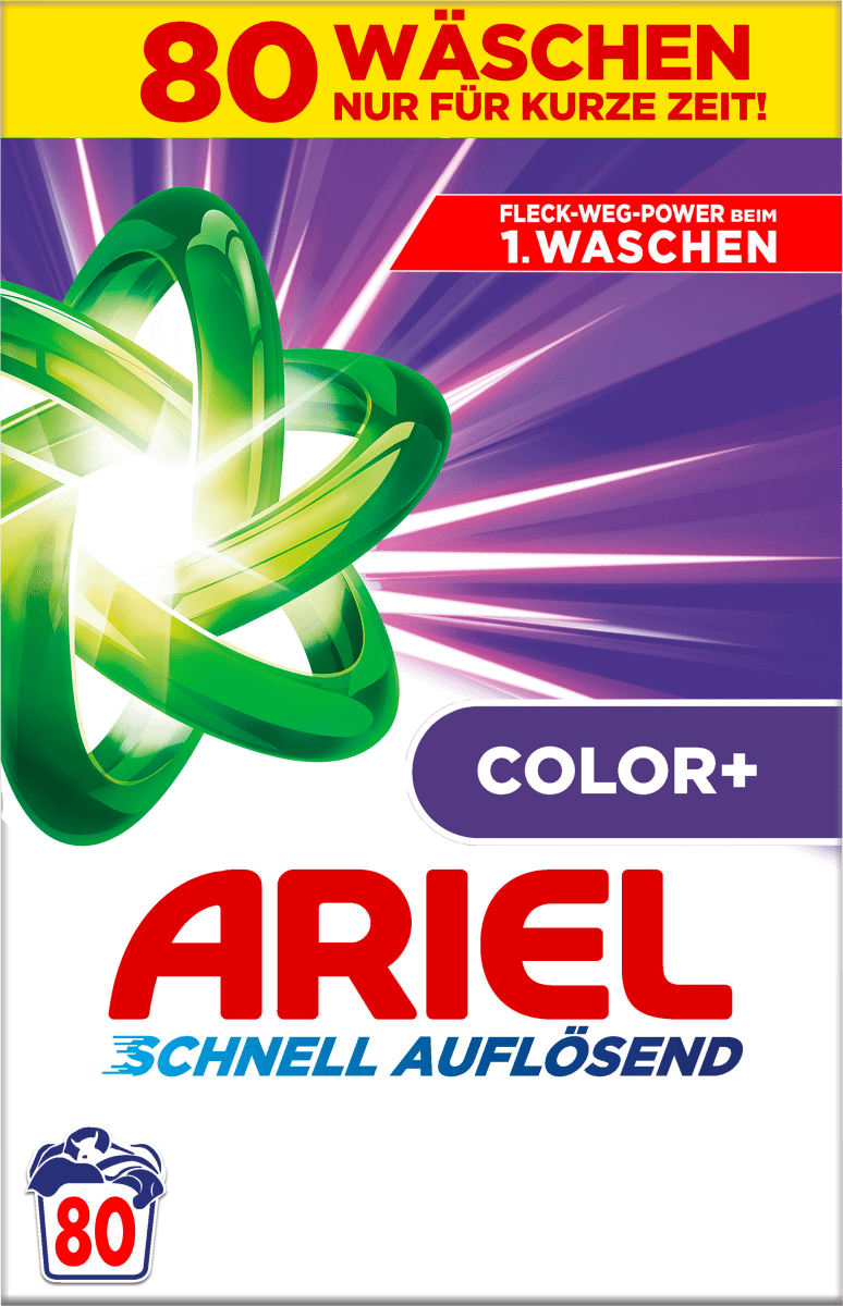 Colorwaschmittel Pulver, 80 Wl