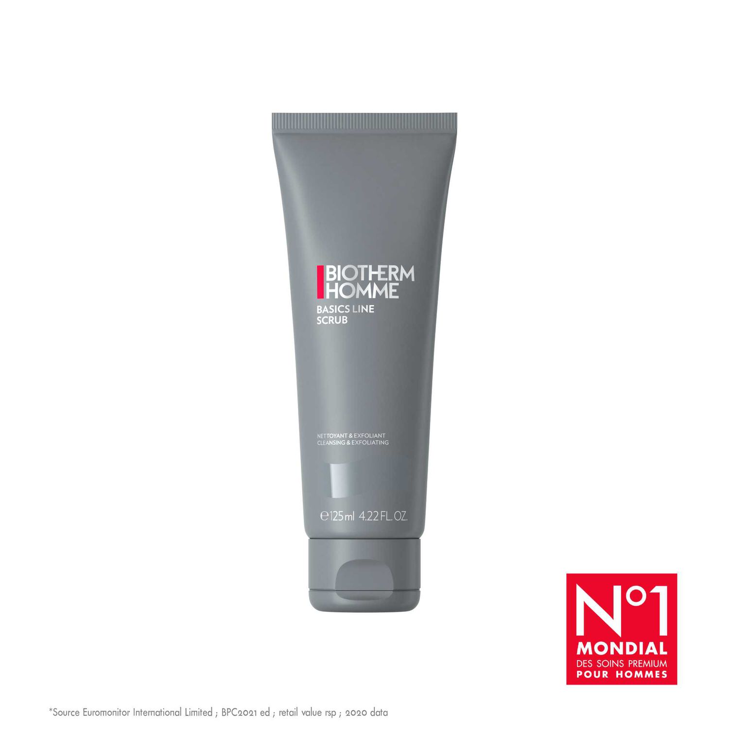 Biotherm Homme Basic Line Gel Exfoliant Visage 125 ml