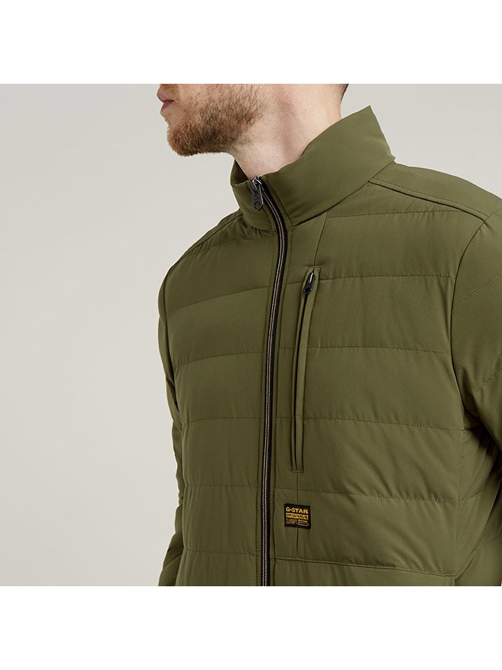 G-Star Steppjacke in Khaki günstig kaufen