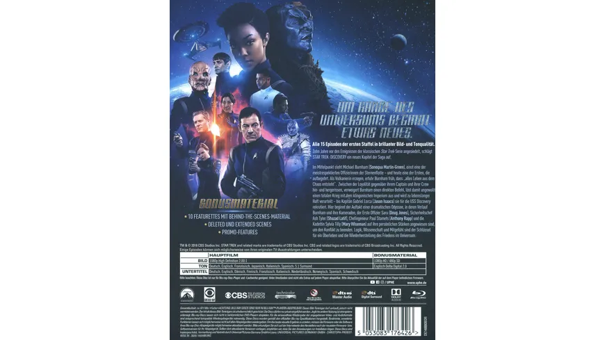 Star Trek: Discovery - Staffel 1  [4 BRs]