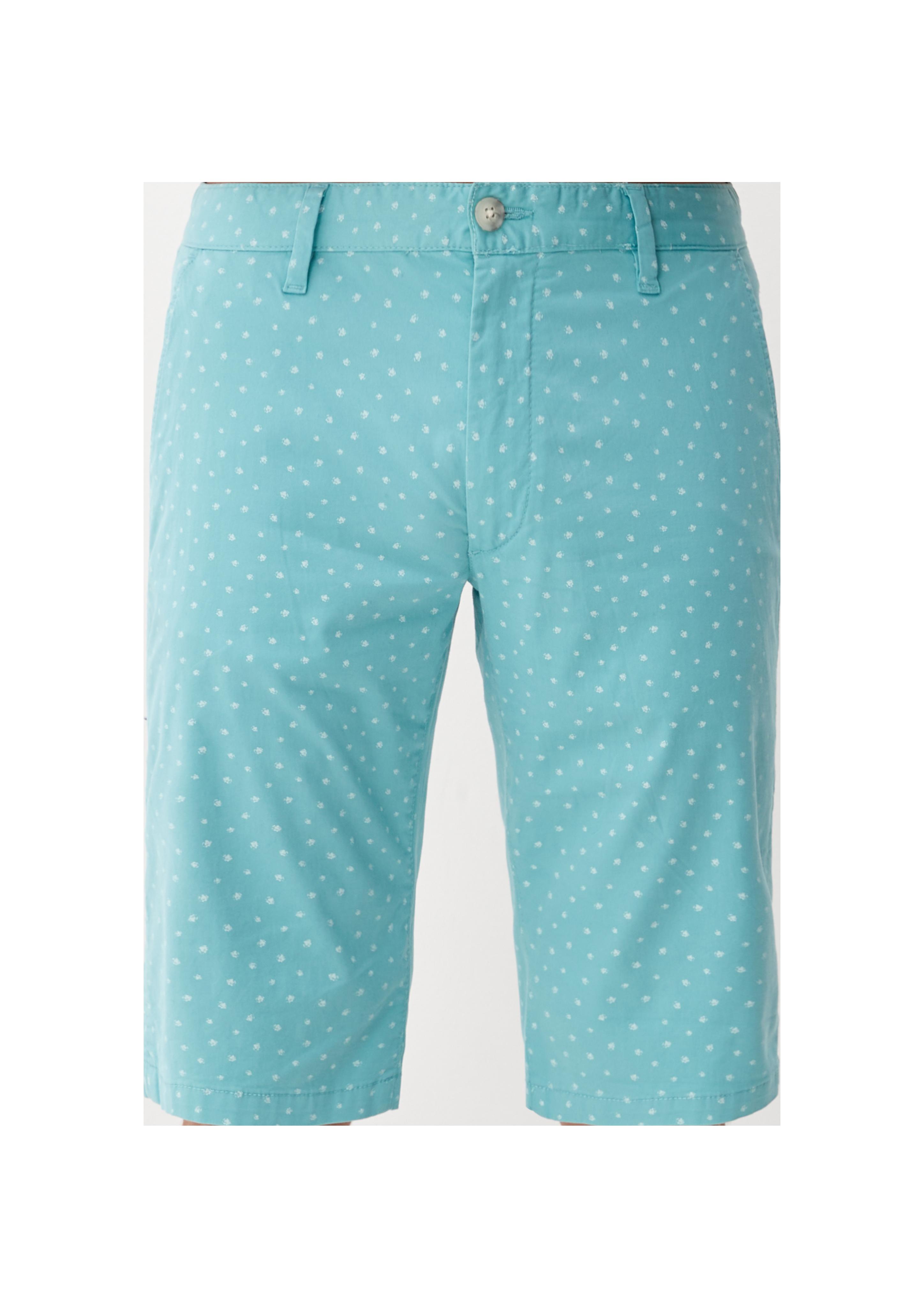 Slim: Bermuda mit Allover-Print  2128989-61A0