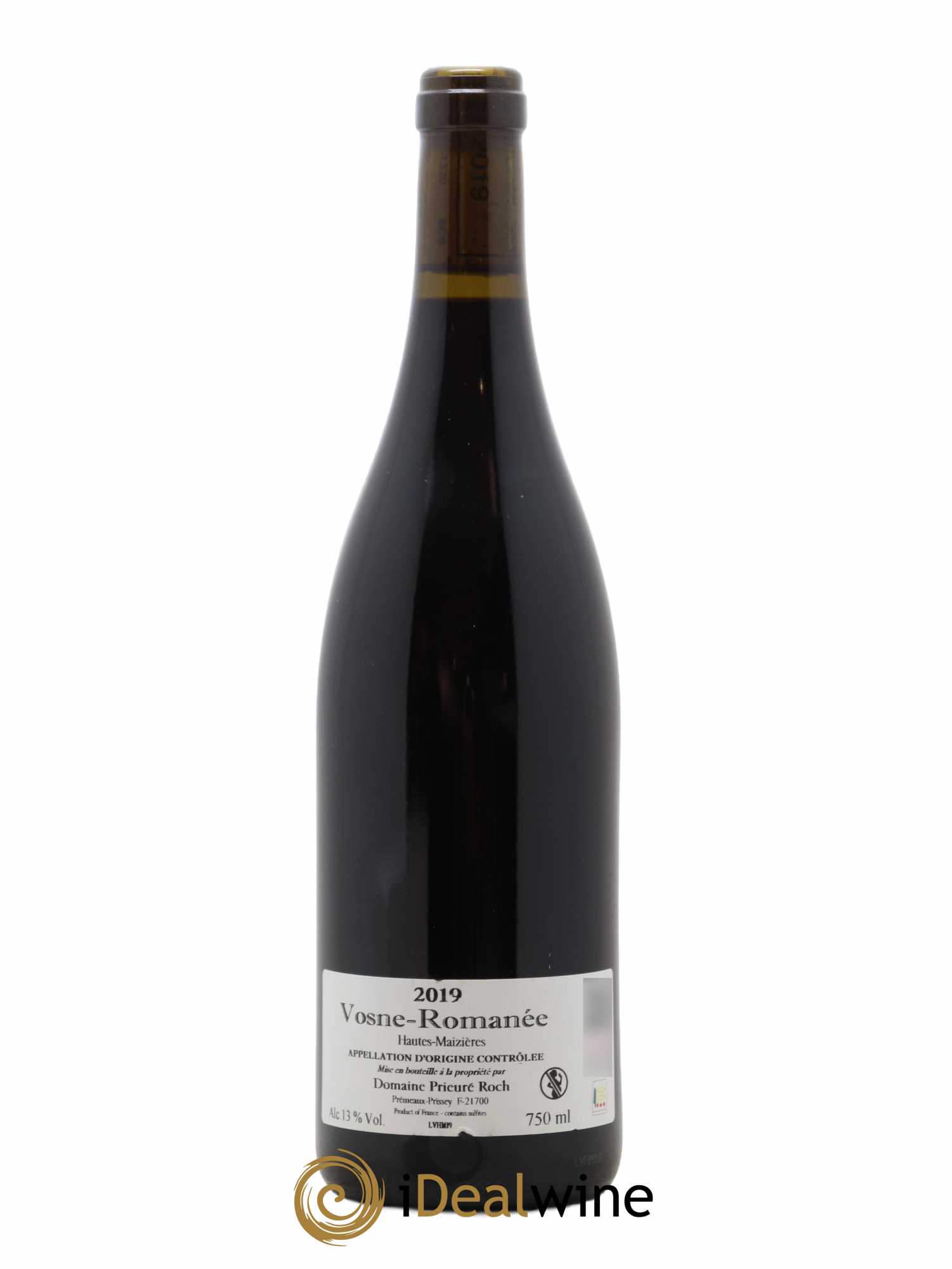 Vosne-Romanée Les Hautes Maizières Prieuré Roch  2019 - Lot de 1 Bouteille