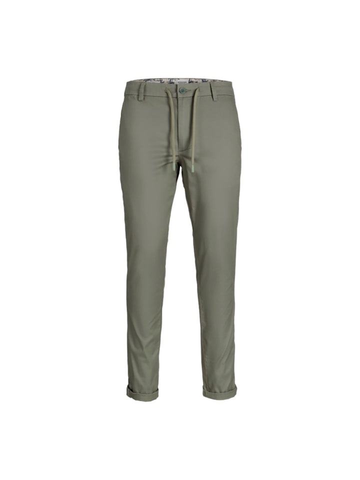 Jack & Jones Chinohose in Grün günstig kaufen