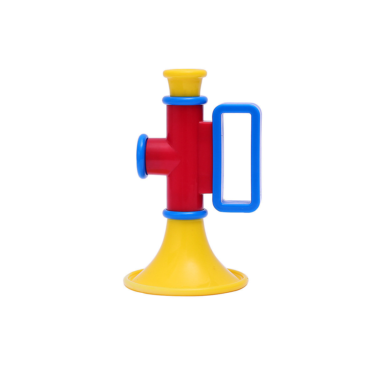 Kinderhorn Musikinstrument Simulation kleines Horn Mini-Horn Kindersimulation Trompete Spielzeug Rhythmusinstrumente