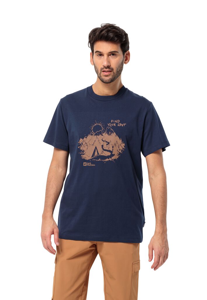 FIND YOUR SPOT T M T-Shirt aus Bio-Baumwolle Herren
