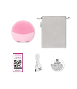 FOREO LUNA™ 4 mini Pearl Pink Gesichtsbürste-1 Stk
