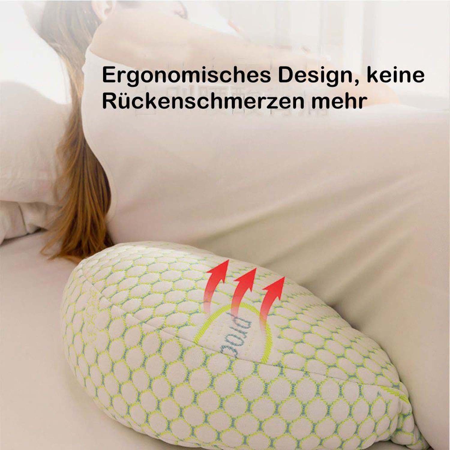 flowgoer Seitenschläferkissen Schwangere Frauen schlafen auf Seitenkissen