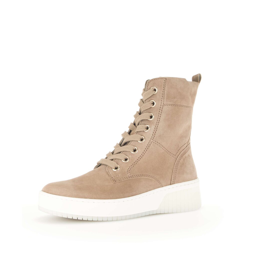 Gabor fashion Schnürstiefelette beige