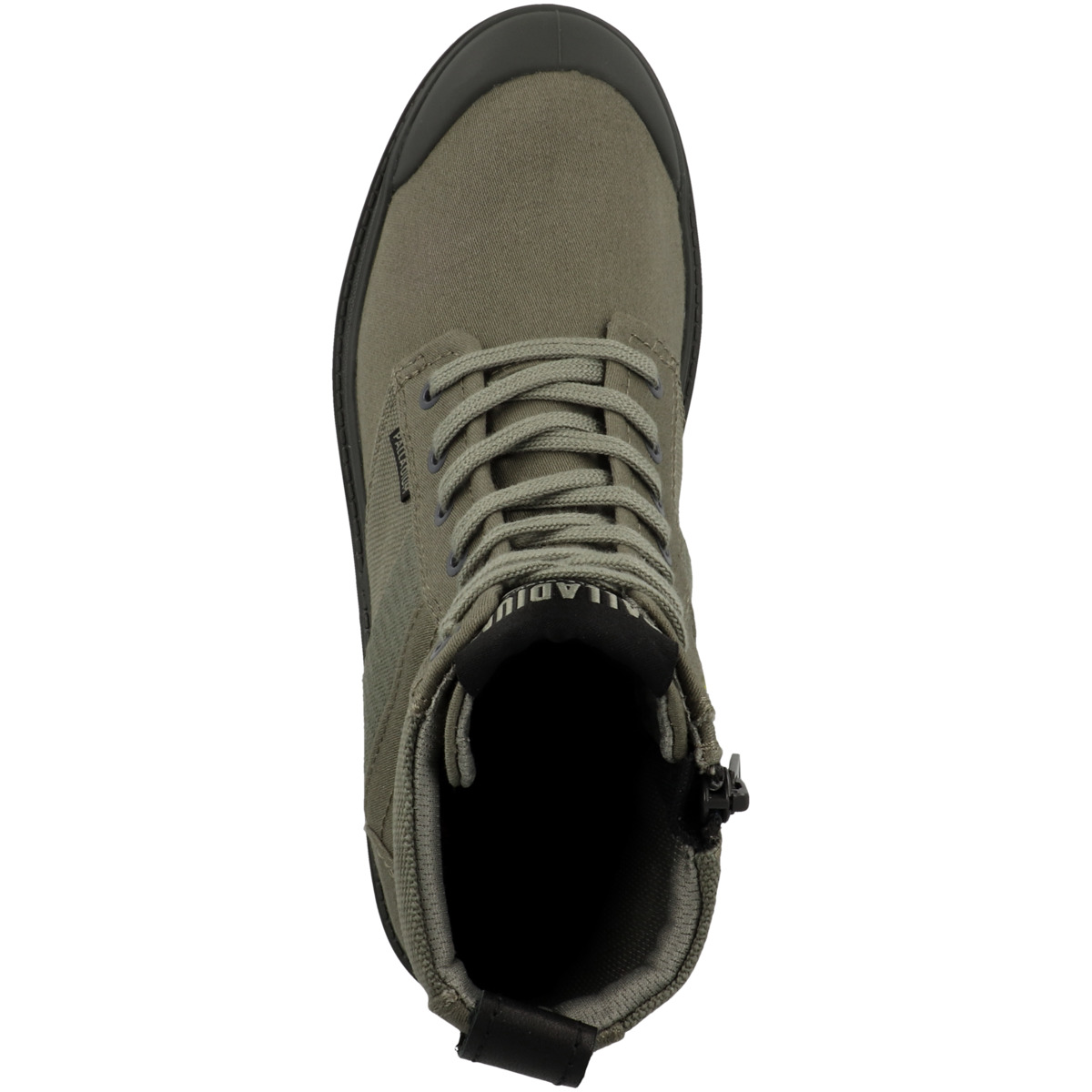 Palladium Pallabase Hi Army Schnürboots gruen
