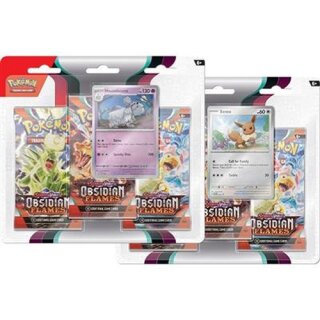 Pokémon - Scarlet & Violet 3 - Obsidian Flames 3-Pack Booster 