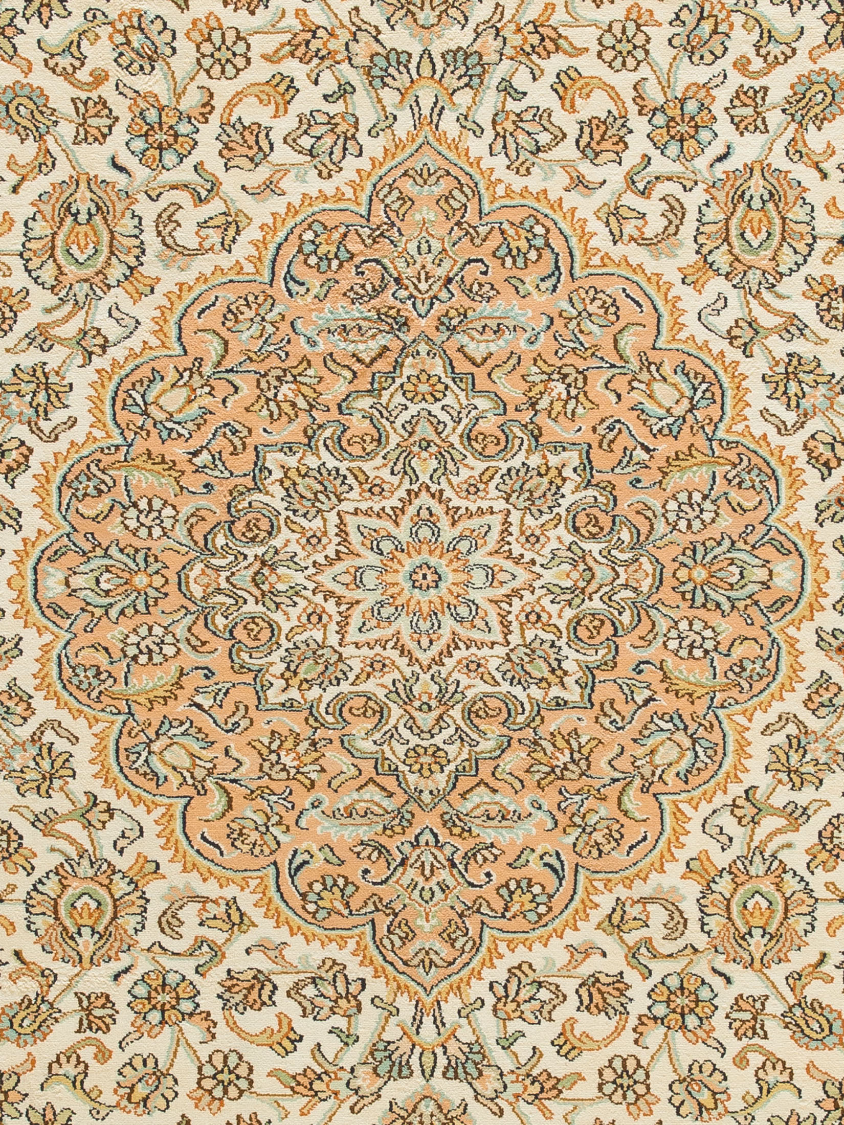 Kaschmir Seide 18/18 ca. 215 x 305 cm, Unikat / Einzelstück