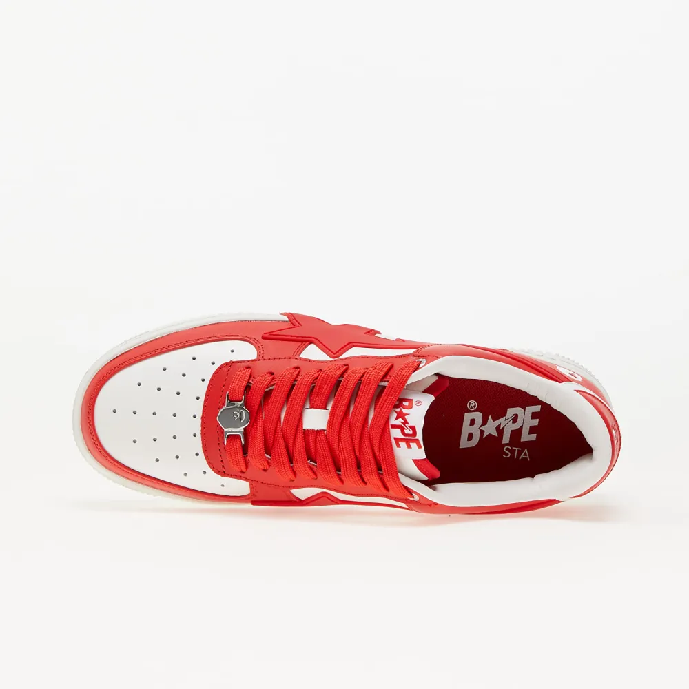 A Bathing Ape Sta Enlarged 001FWK301306MRED / rot