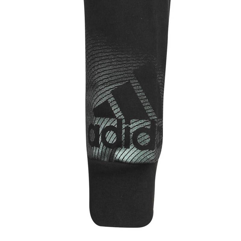 adidas Holiday Graphic Cropped Langarmshirt Damen