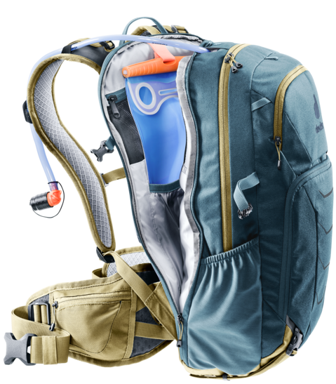 deuter Attack 20 | Fahrradrucksack mit modernem Protektor