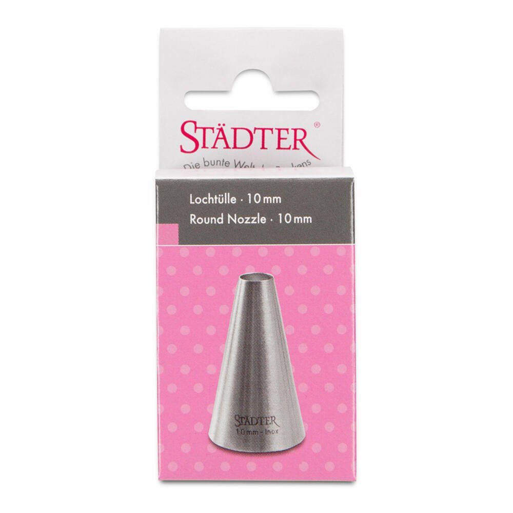 STÄDTER Spritzbeutel Fine Line Lochtülle Groß 10 mm
