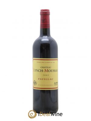 Château Lynch Moussas 5ème Grand Cru Classé  2005 - Lot de 1 Bouteille