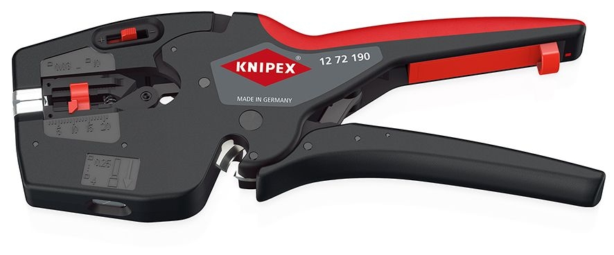 Knipex 12 72 190 NexStrip nužievinimo replės 190 mm