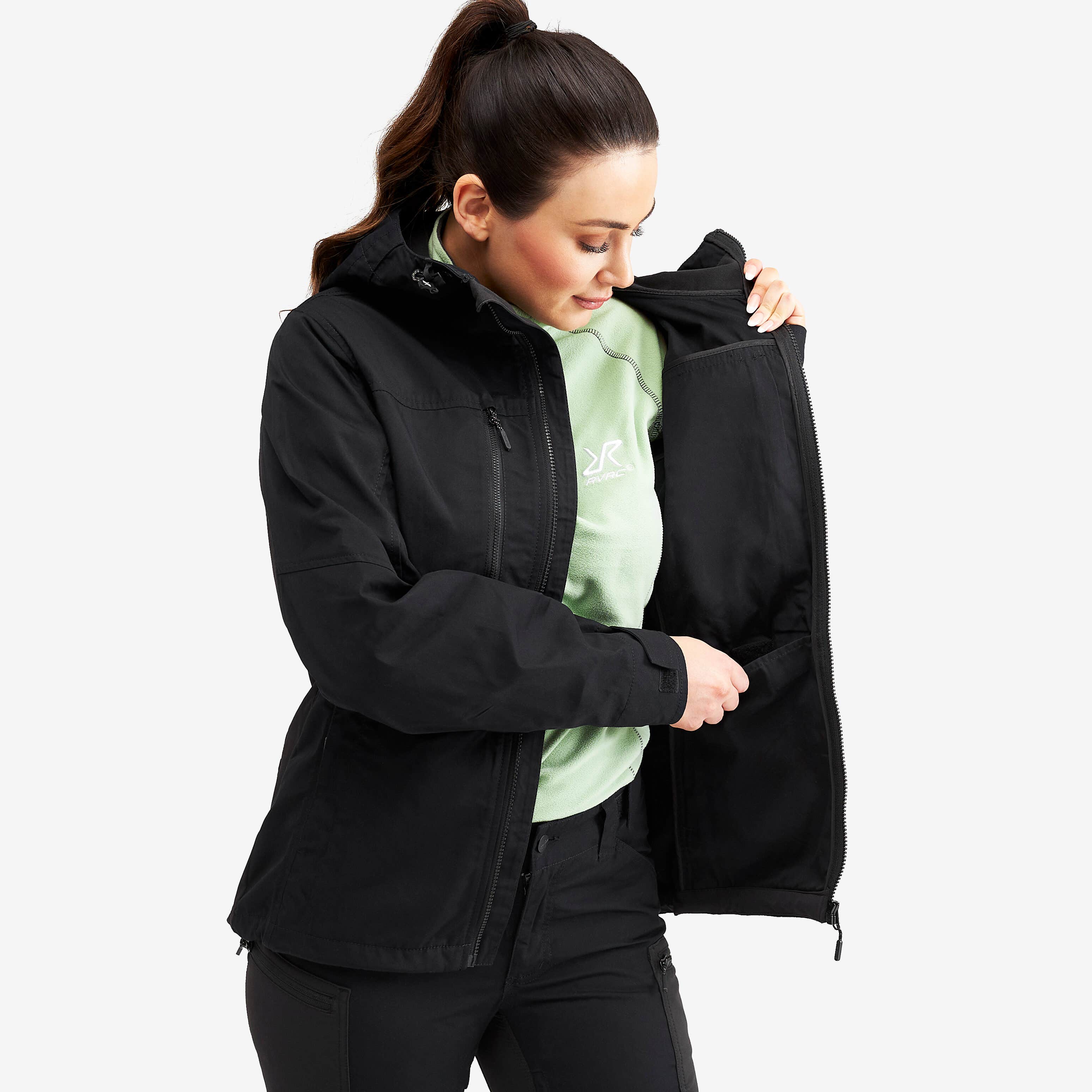 Wander Pro Jacket Femme Black
