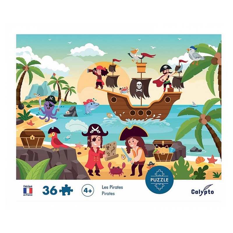 Puzzle Les pirates 36 pièces