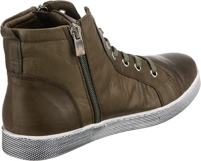 ESGANO Stiefeletten grün Boots