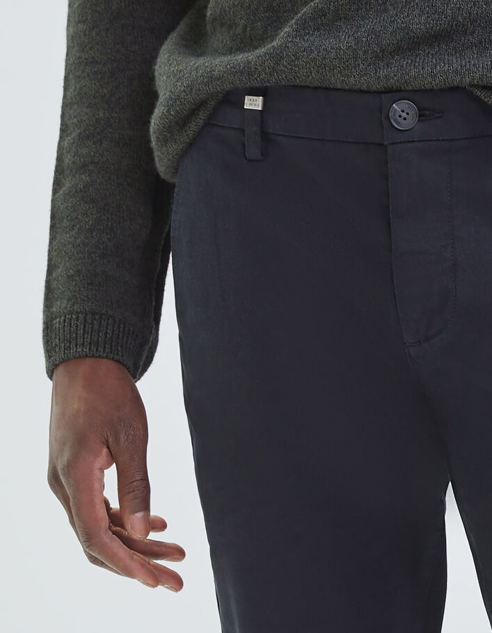 Pantalon chino SLIM noir Homme