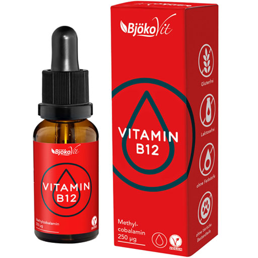 VITAMIN B12 VEGAN Tropfen Methylcobalamin  30 ml  Tropfen