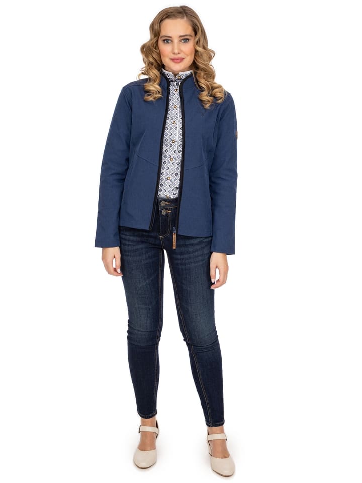 Gipfelstürmer Jacke 458000-3912 in dunkelblau günstig kaufen 34