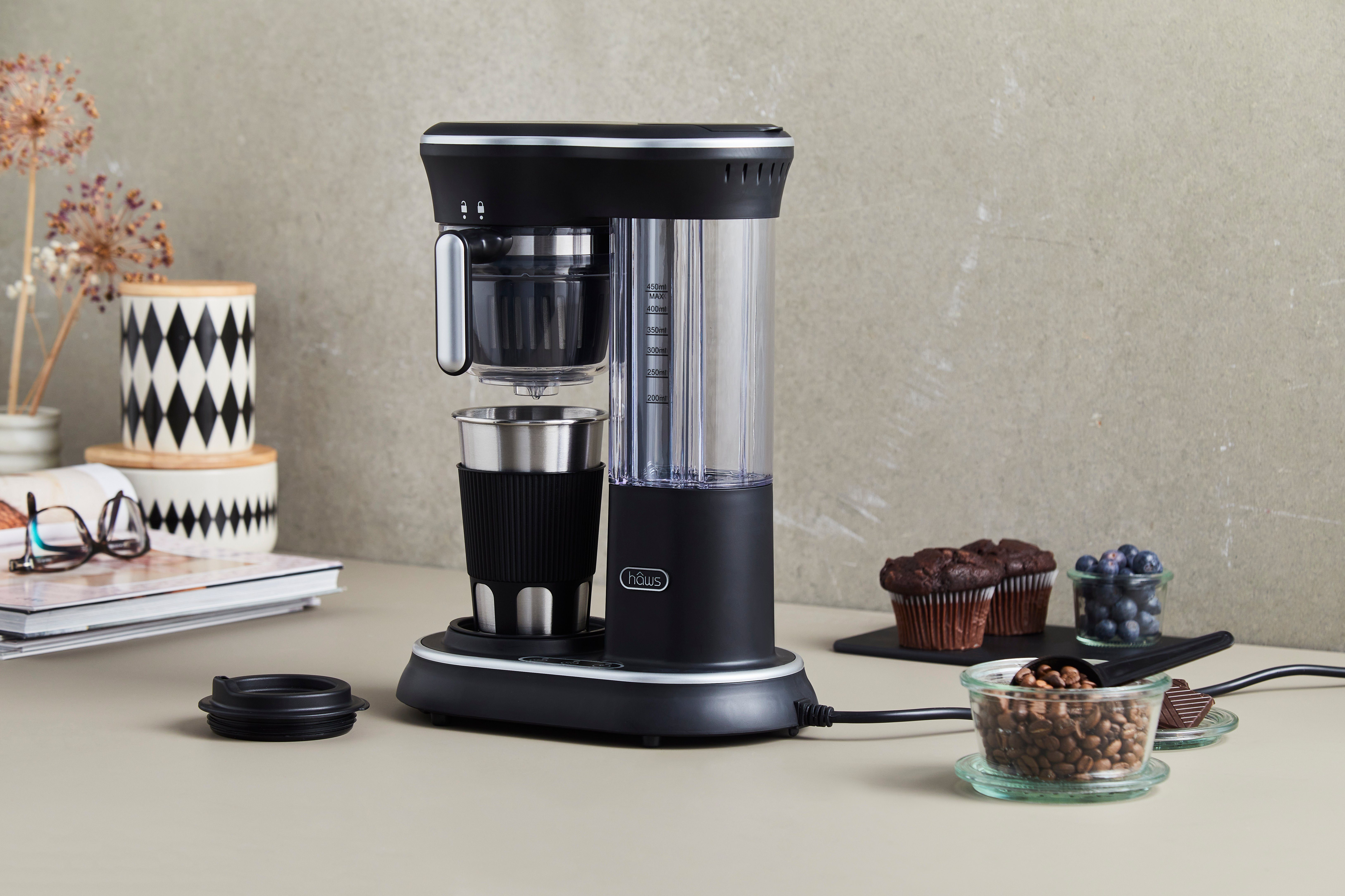 Hâws Filterkaffeemaschine Hâws Bornholm Kaffeemaschine mit Mahlwerk 600w