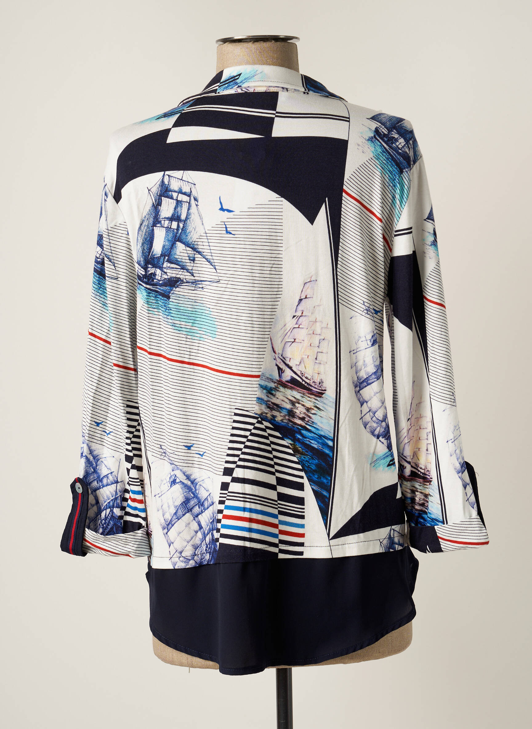 Tinta Style Chemisiers Femme couleur bleu