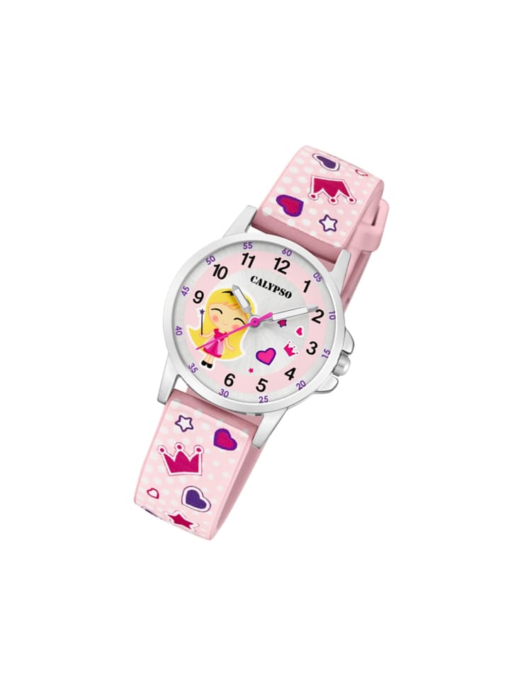 Calypso Analog-Armbanduhr Calypso Junior rosa klein (ca. 27mm) günstig kaufen onesize