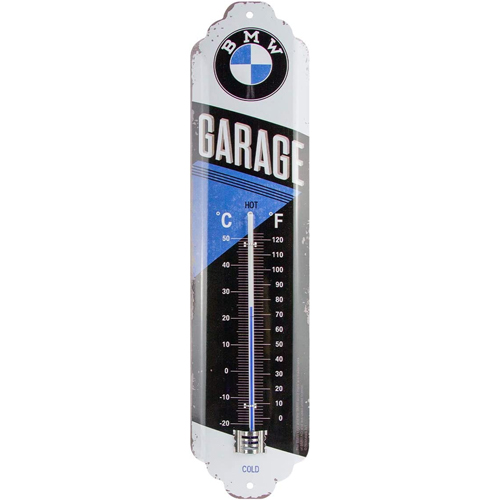 Nostalgic Art Retro Thermometer, Motiv "BMW - Garage", 1 Stück - ATU