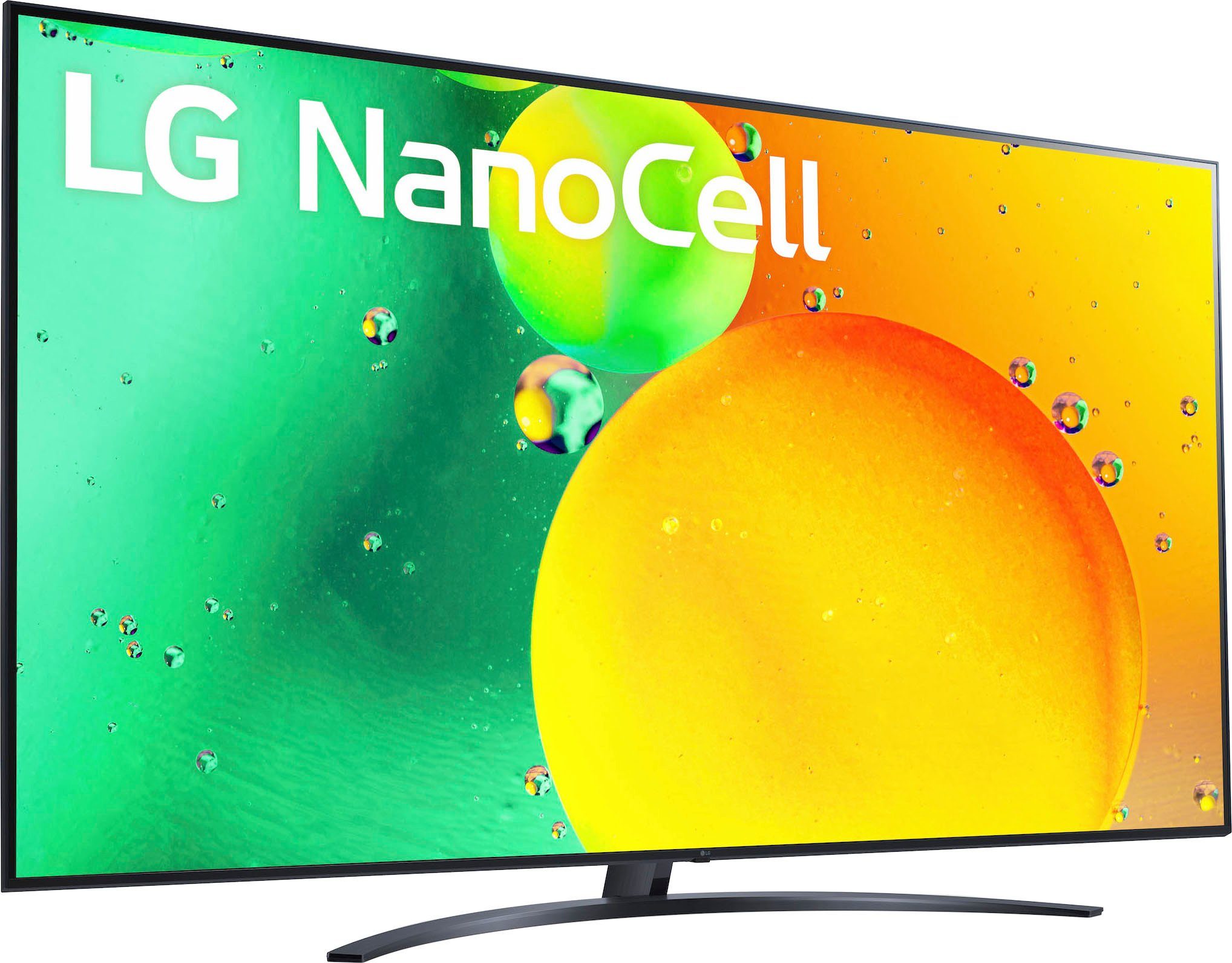 LG 75NANO769QA LED-Fernseher (189 cm/75 Zoll, 4K Ultra HD, Smart-TV, α5 Gen5 4K AI-Prozessor, Direct LED, HDMI 2.0, Sprachassistenten)