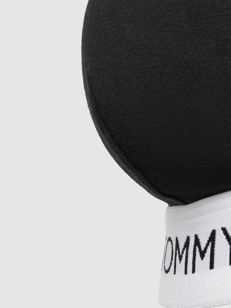 Triangel-BH mit Logo-Saum Modell 'HERITAGE' in schwarz