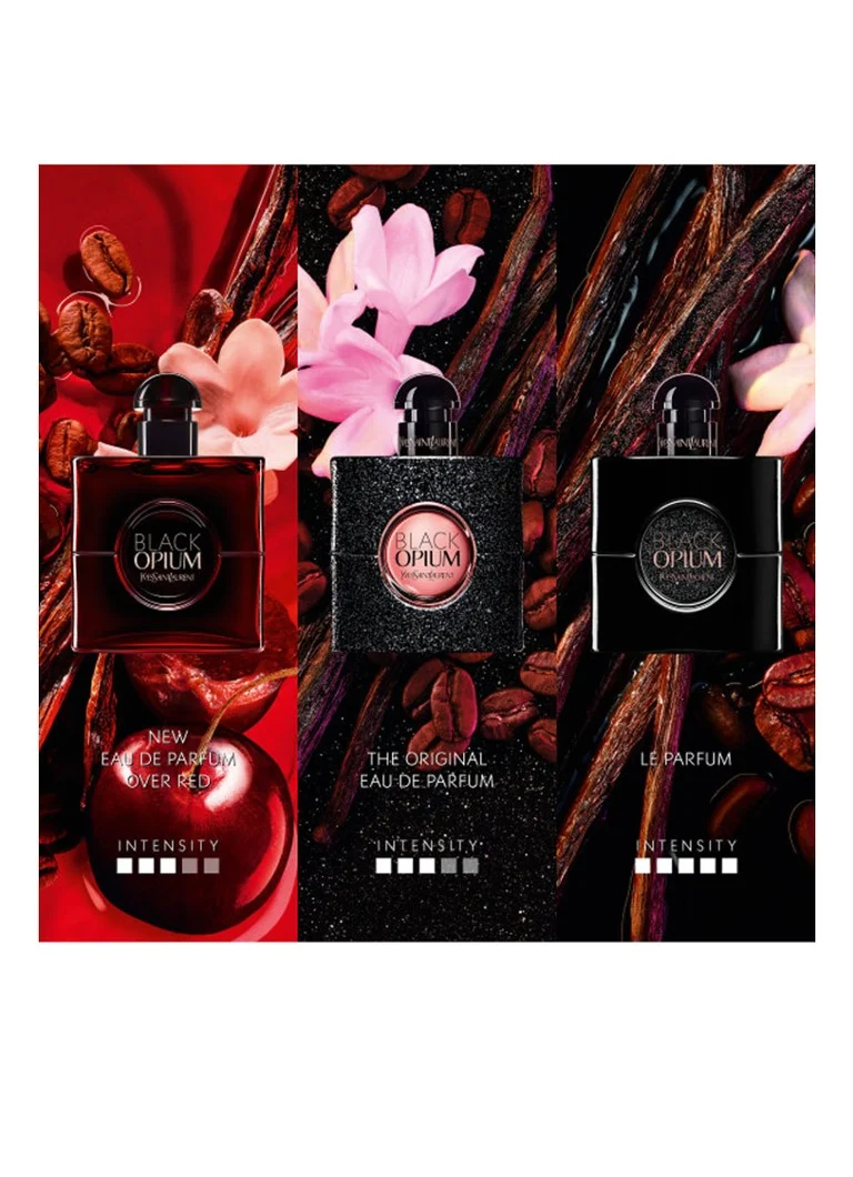 Apa de parfum Yves Saint Laurent Black Opium Sur Rouge