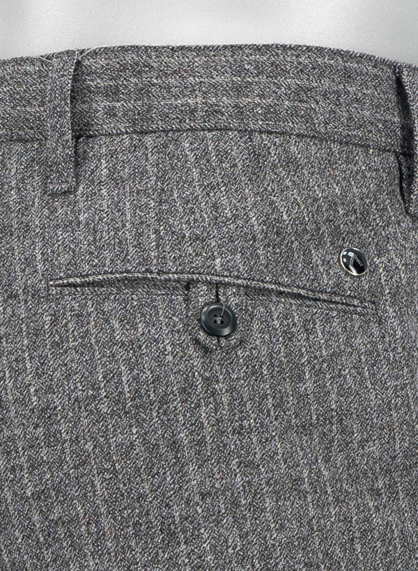 Alberto, Chino Rob, Slim Fit, Ceramica®, grau meliert