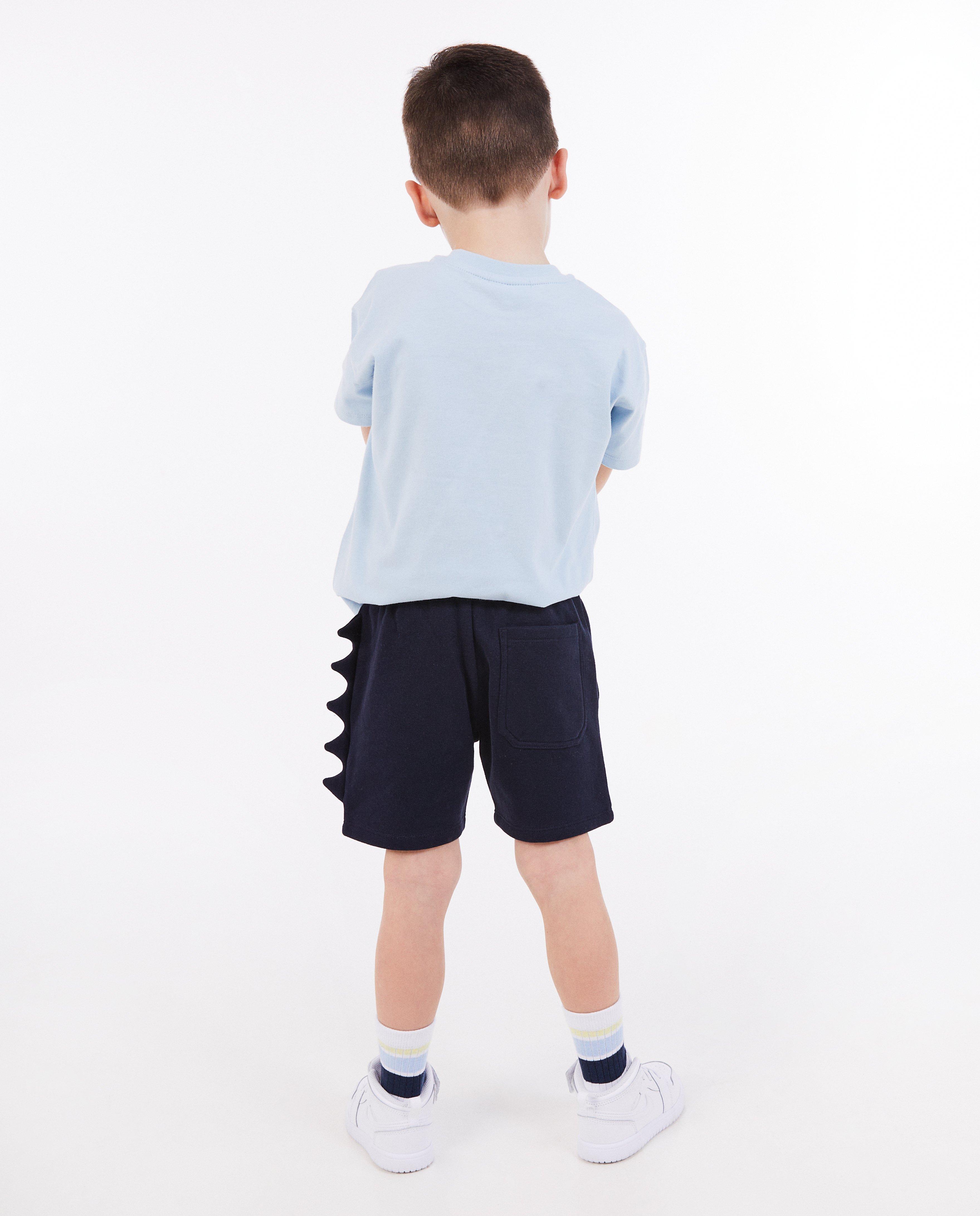 Kidz Nation Sötétkék rövidnadrág pikkelyekkel, sötétkék