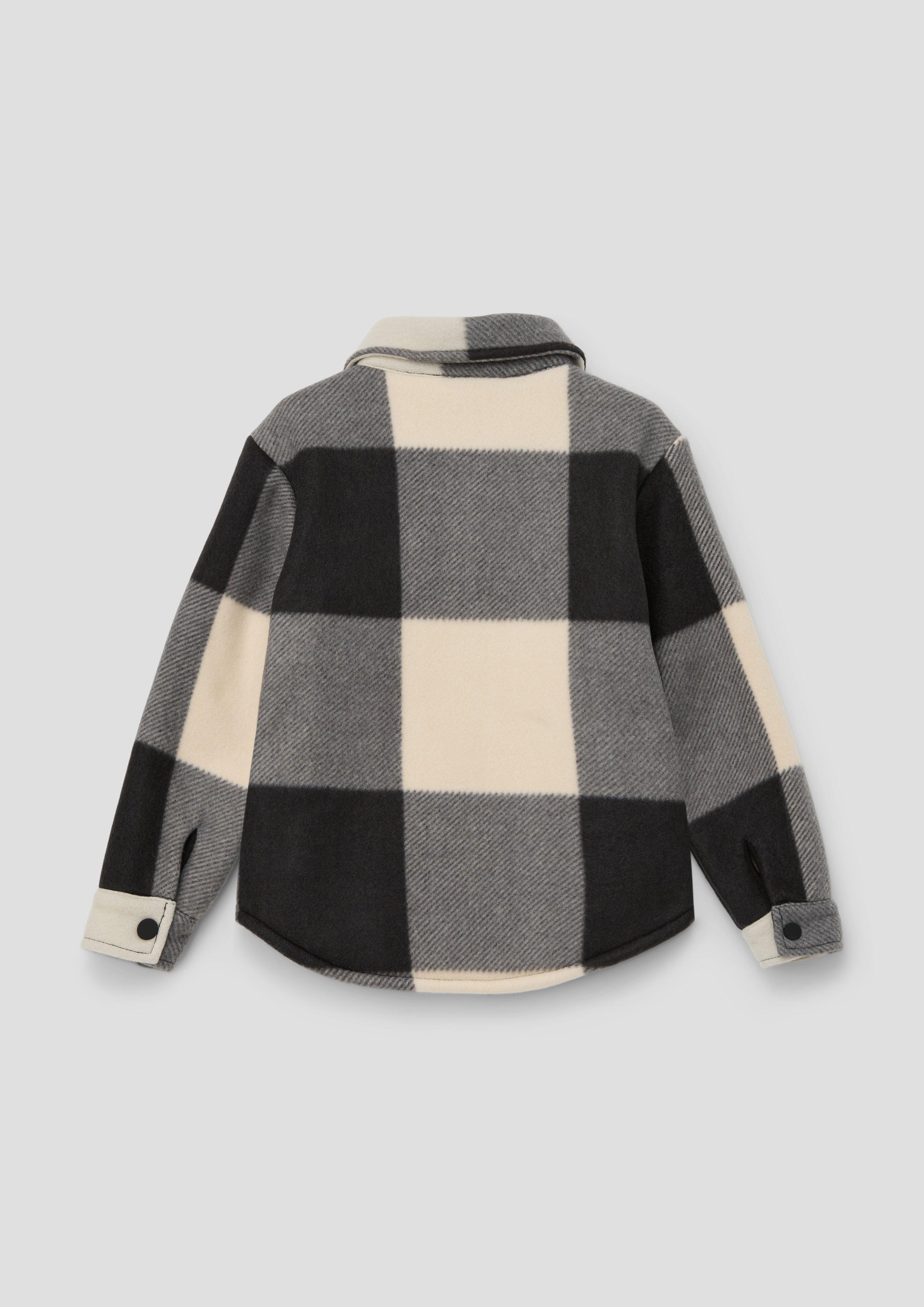 Loose: Overshirt mit Teddyfutter  2137494-99N0