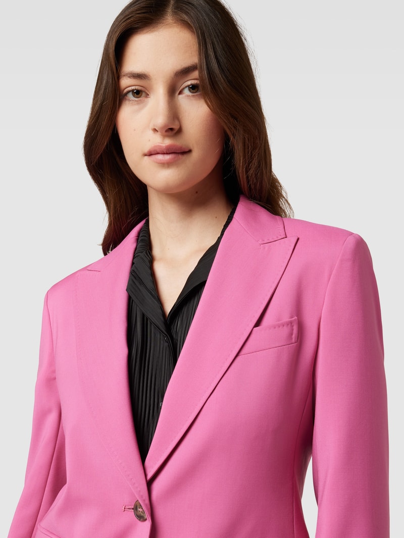 Blazer mit Knopfverschluss Modell 'VALDA' in fuchsia