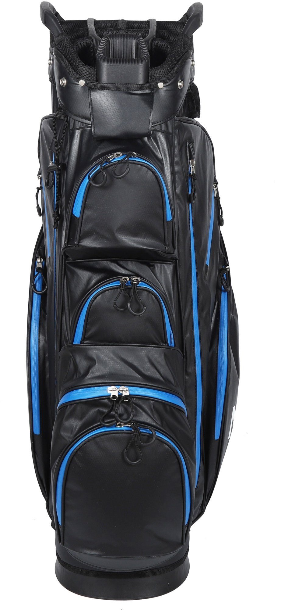 MK Golf Golftrolley + Golfbag MK Golf Equipment Solid Tour Trolleybag Blau - Golftasche, wasserdicht