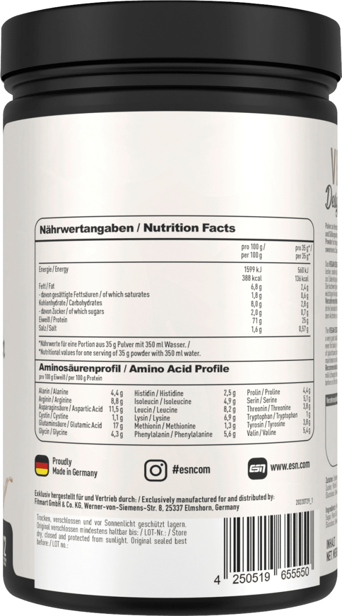 Proteinpulver Designer Protein, Cinnamon Cereal, vegan, 420 g