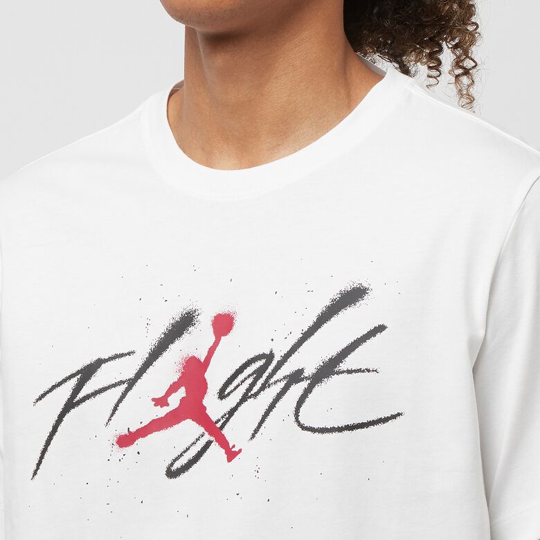 JORDAN Air Jordan Graphic T-Shirt white/black/gym red